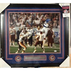James Lofton signed "HOF 03" autographed Buffalo Bills 16x20 photo framed JSA